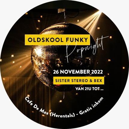 Affiche Old School Funky in Café De Max