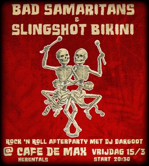 Affiche Bad Samaritans in Café De Max