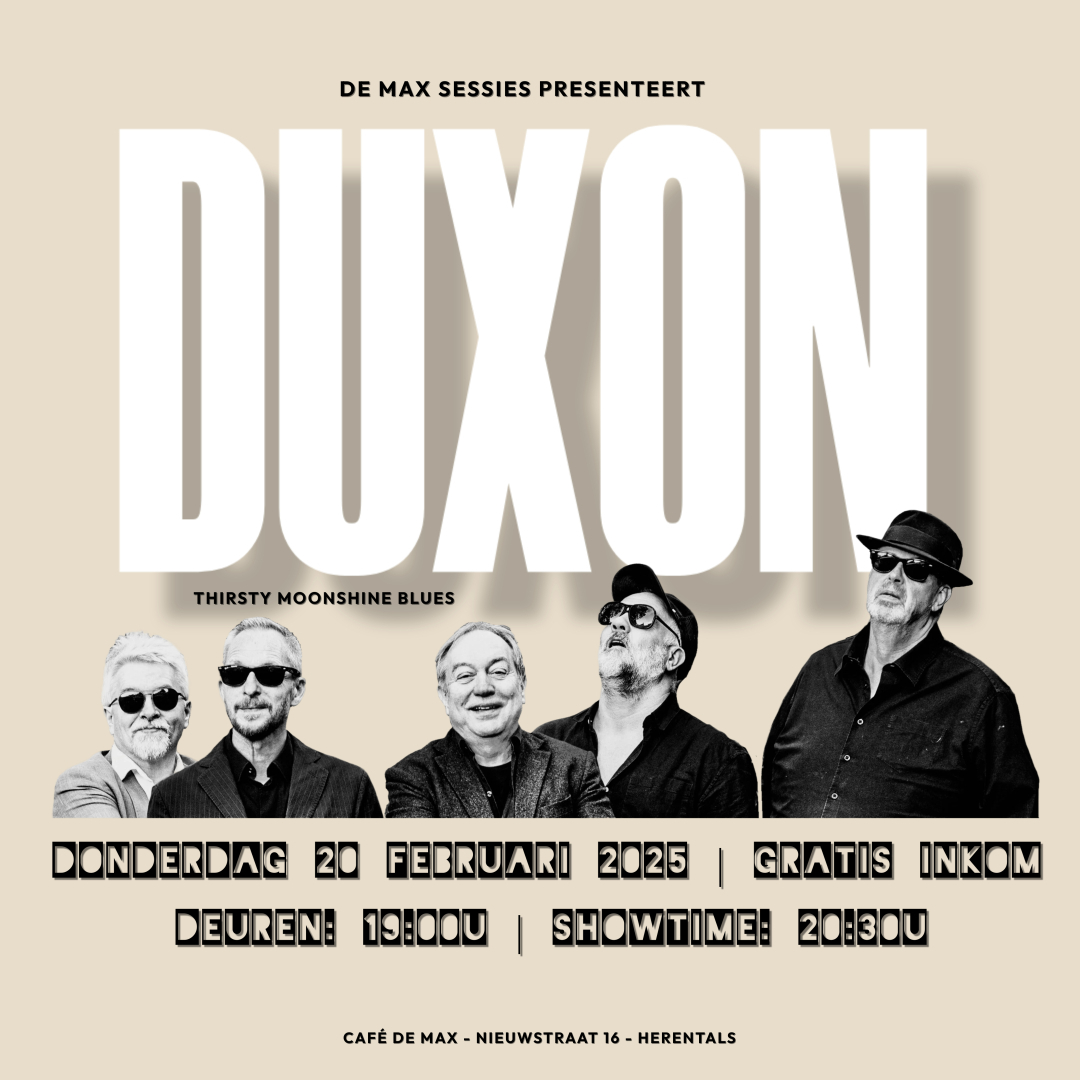 Affiche Duxon in Café De Max