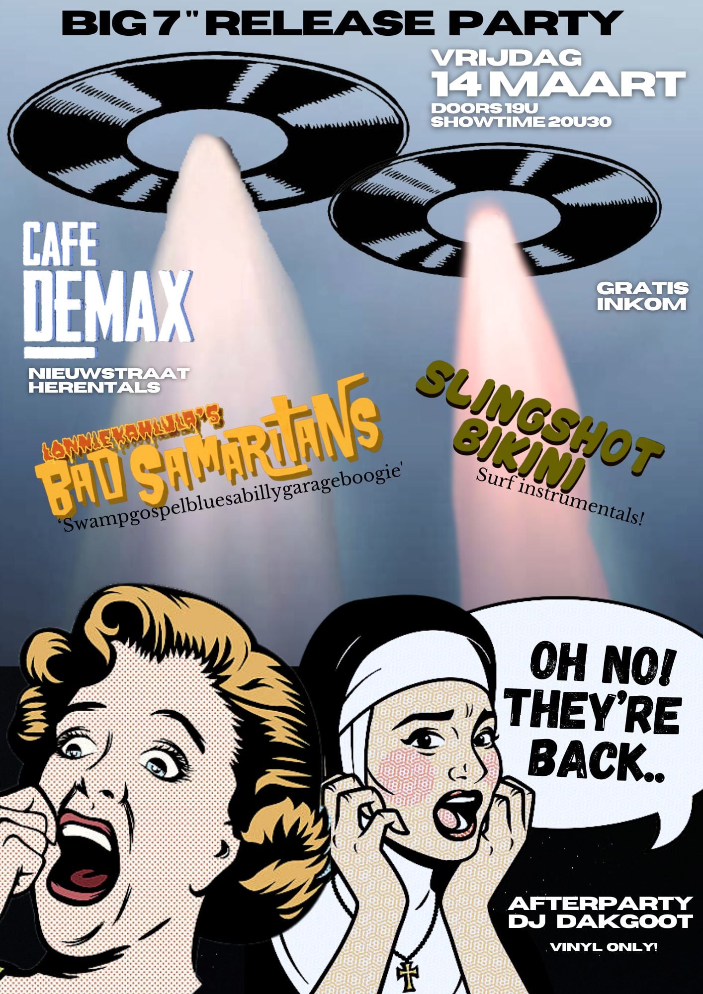 Affiche Bad Samaritans in Café De Max