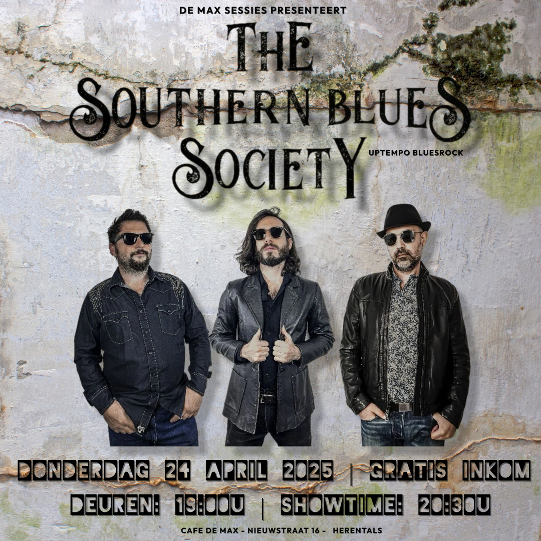 Affiche The Southern Blues Society in Café De Max