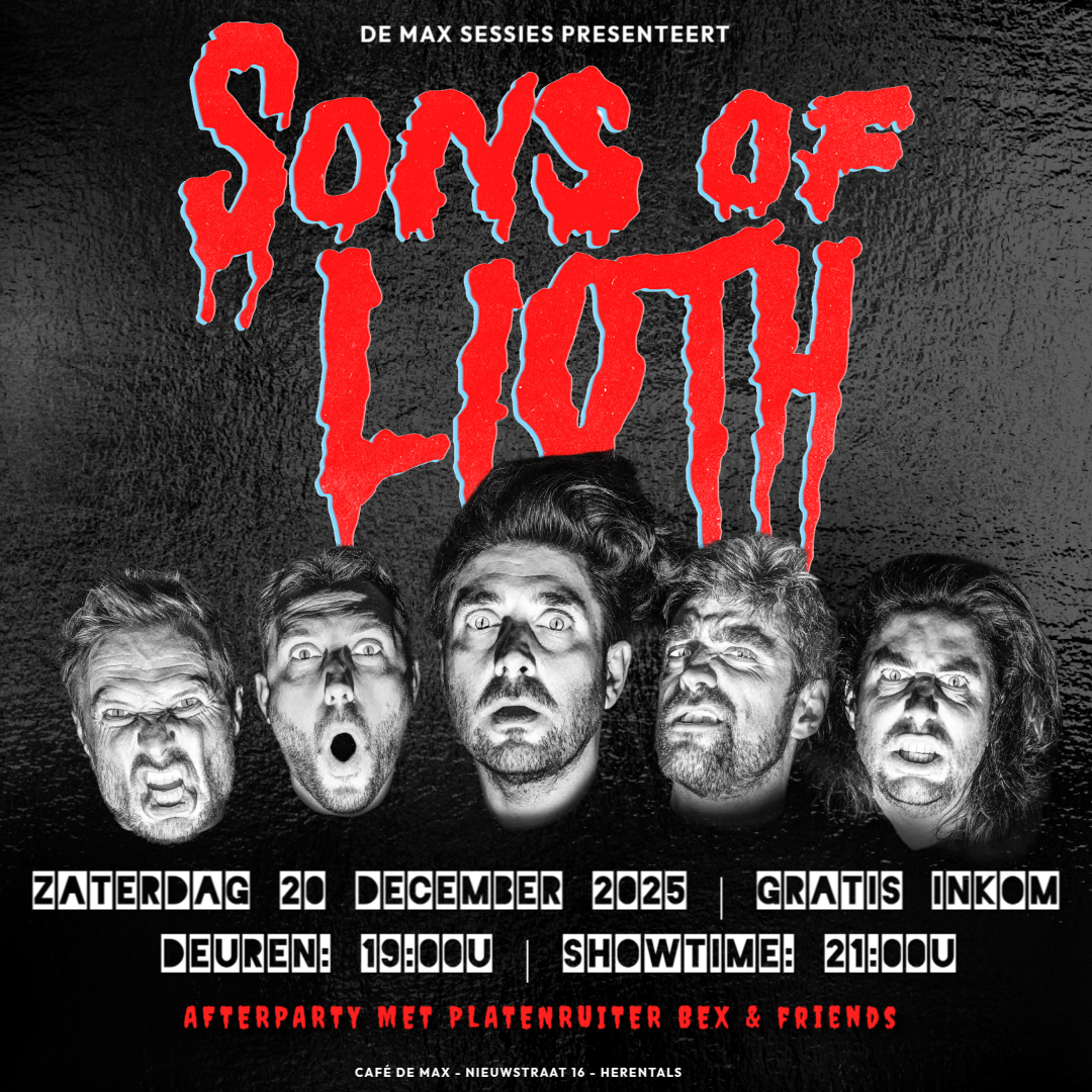 Affiche Sons Of Lioth in Café De Max